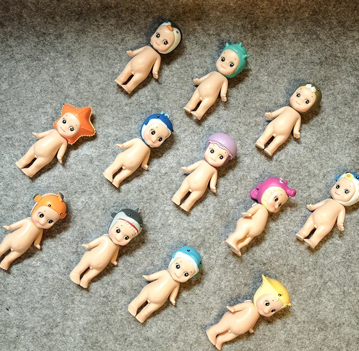 12 шт./лот, милая Модная Кукла sonny angel sea kewpie, детский подарок на день рождения, подарок на день Святого Валентина
