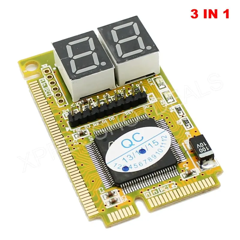 Диагностический Мини-анализатор PCI/PCI-E/LPC для ноутбука 3 в 1 | Компьютеры и офис