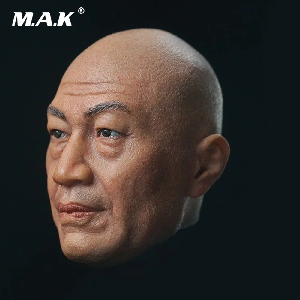 1/6 весы S 02 Shi Zhaoqi голова лепить китайский лысый актера резная модель игрушки для