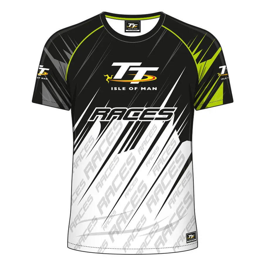 

Isle of Man TT Superbike Champion Michael T-shirt Motorcycle SBK Racing T-Shirts XC DH MTB Dirt Motocross Short Jersey