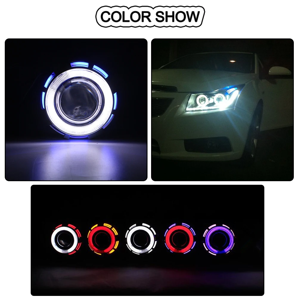 2 шт. ксеноновые лампы H1 H4 H7 12 В 35 Вт 3000 лм/шт|ccfl light|ccfl angel eyeslight lens |