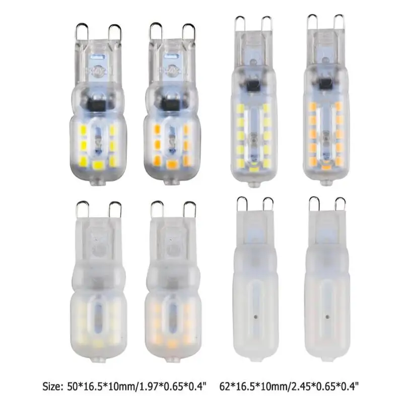 G9 14 22 светодиодный светильник 3 Вт 5 Вт 220V SMD2835 Мини светодиодный лампочка прожектор в форме кукурузы возможность замены галлогеновой лампой люстра освещение