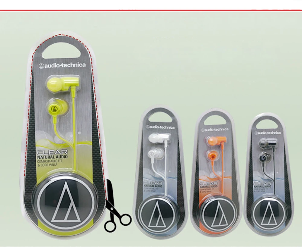 Audio-Technica ATH-CLR100 проводные наушники музыкальные наушники совместимы с ios android