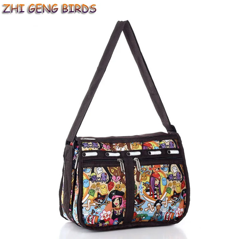 ЦЗИ ГЭН ПТИЦ Летом Стиль женщин Сумки Посыльного Вскользь Нейлон Плечо Кроссбоди