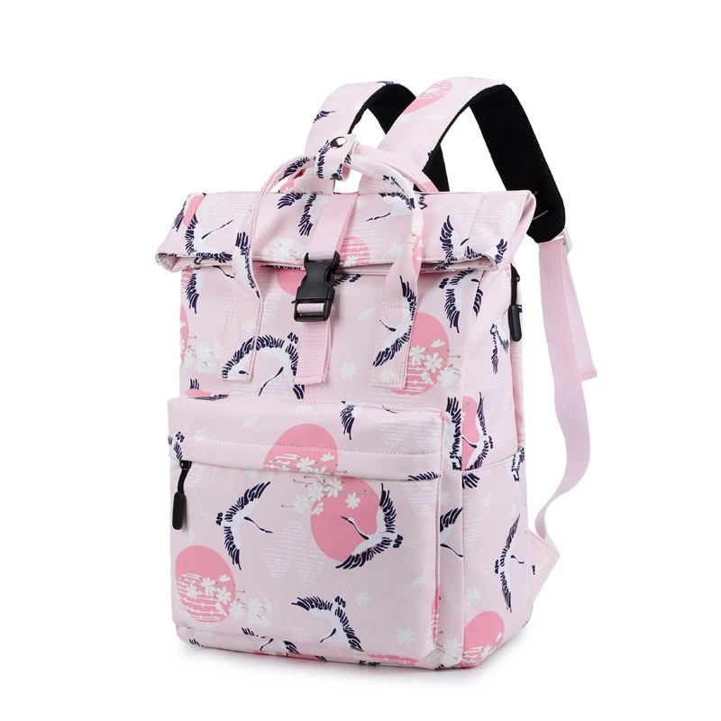 

New Women Backpacks Sweet Pink Girls School Bags Travel Backpack For College Students Fashion Laptop Backpacks Mochila Feminina