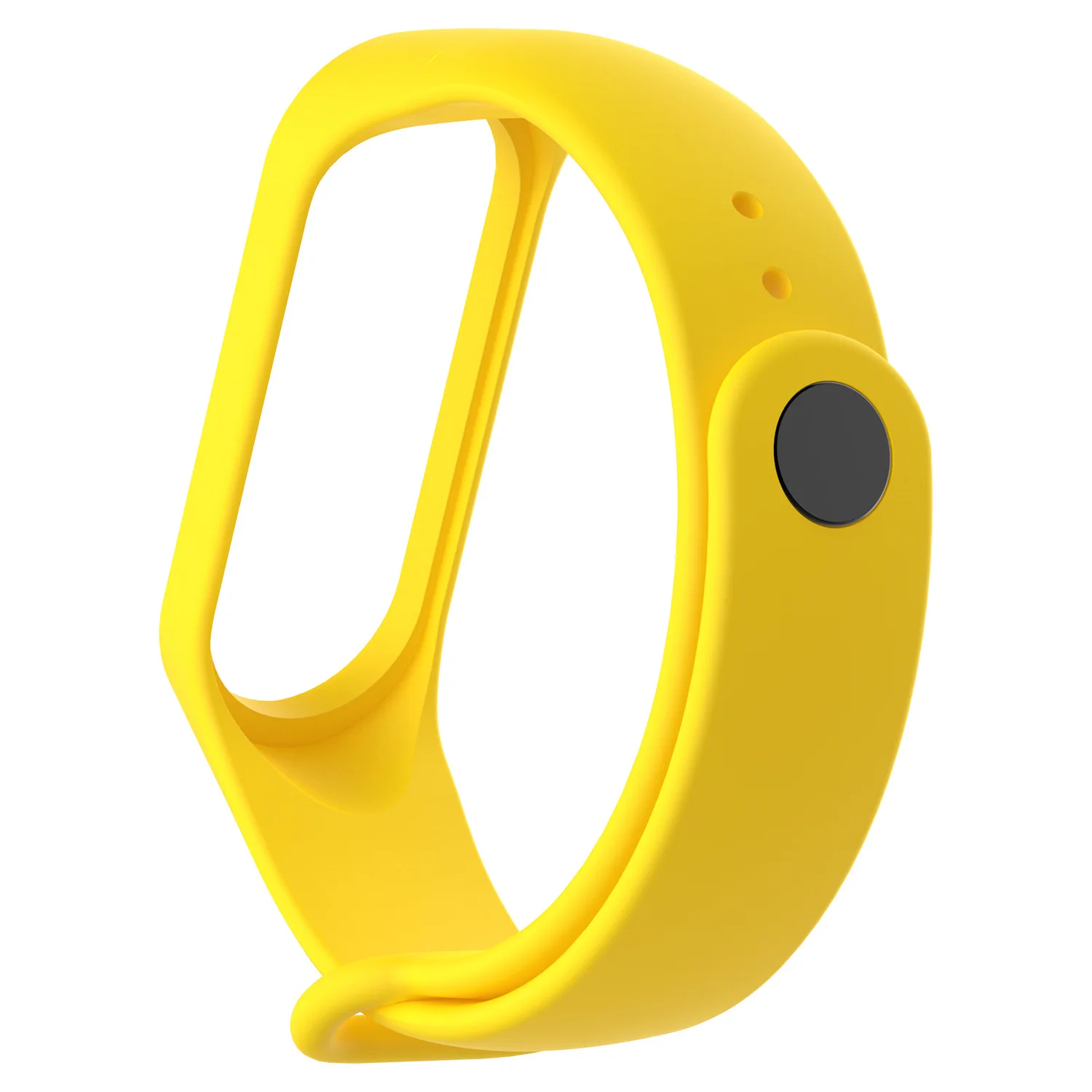 yellow Сменный силиконовый ремешок для Xiaomi Mi, 3, 4, смарт-браслет, аксессуары для Xiaomi Mi, 3, 4, браслет, ремешок, умный Браслет - Цвет: yellow