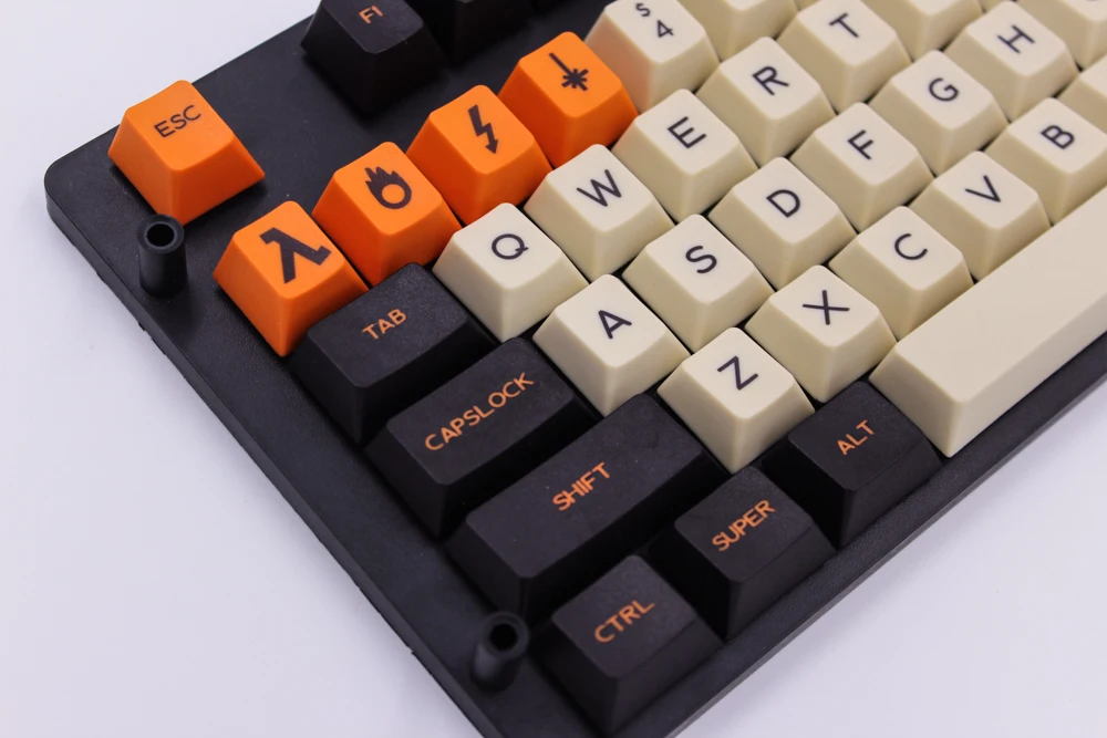 MP Carbon цвет вишневый профиль брелки английская/Корейская версия PBT краситель-сублимированный Keycap для механической клавиатуры