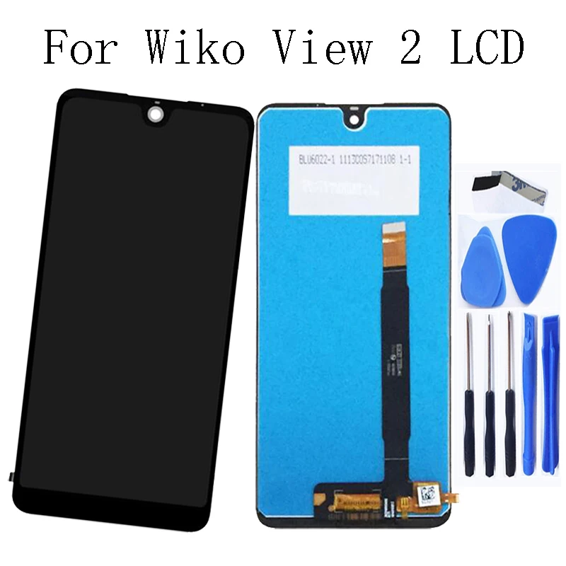 

6.0" Original For Wiko view2 LCD Display Touch Screen digitizer Assembly Replacement Phone Parts Repair kit For Wiko View 2 LCD