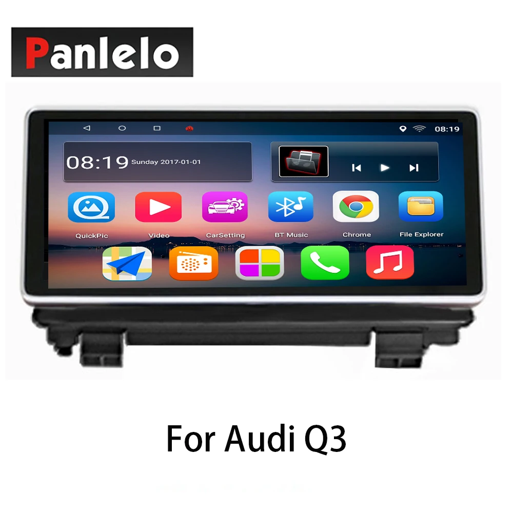 Автомагнитола Panlelo 2 Din для Audi Q3 Android 7 1 ГБ ОЗУ 16 Гб ПЗУ музыкальный видеоплеер с