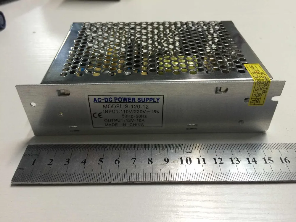 Новинка 500 шт./лот! Высокое качество! Реальный Мощность 120W AC 170 260 V DC/DC 12V 10A блок