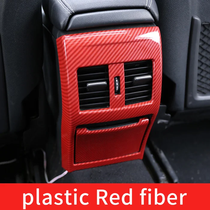 red fiber 2pcs Для mercedes cla w117/mercedes cla amg/mercedes gla/x156 amg cla 200 mercedes gla 200 аксессуары mercedes benz cla 250 gla amg - Название цвета: red fiber 2pcs