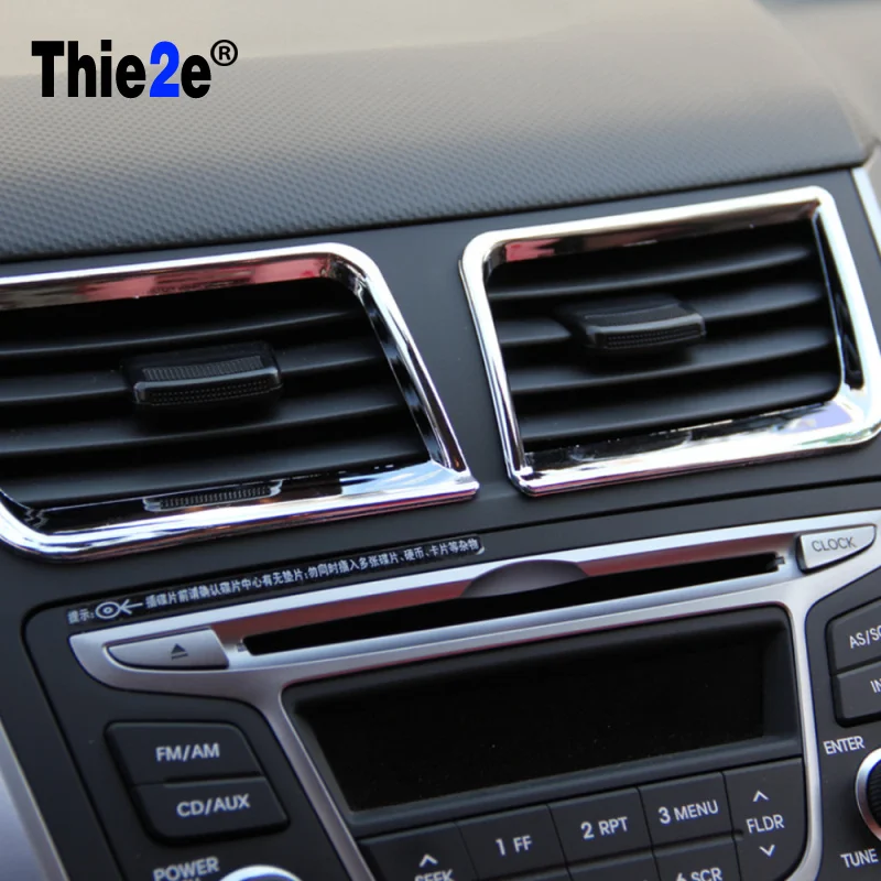 2017 Новый дизайн 2 шт. ABS хромированная отделка автомобильные аксессуары украшение