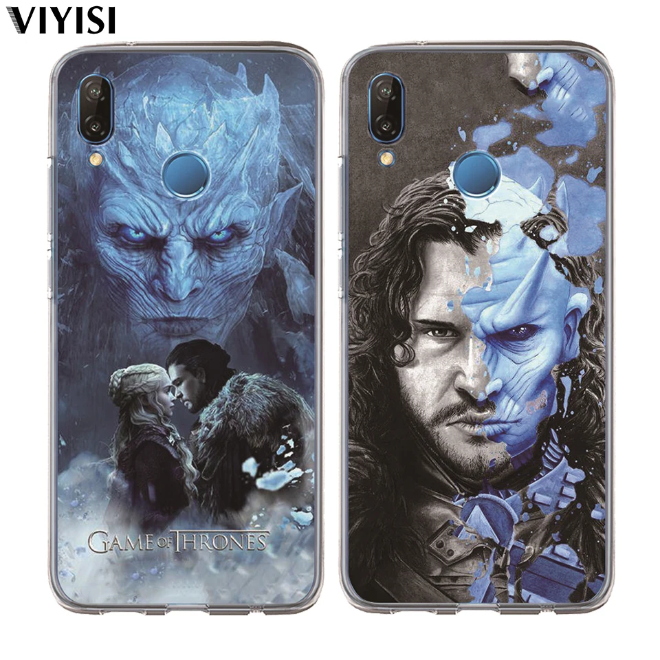 Case For Huawei Nova 3i 2 Plus Y5 2018 Y6 II Pro Y7 Smart P8 P9 Lite Game Thrones Jon Snow Tyrion Night King Soft Silicone Cover |