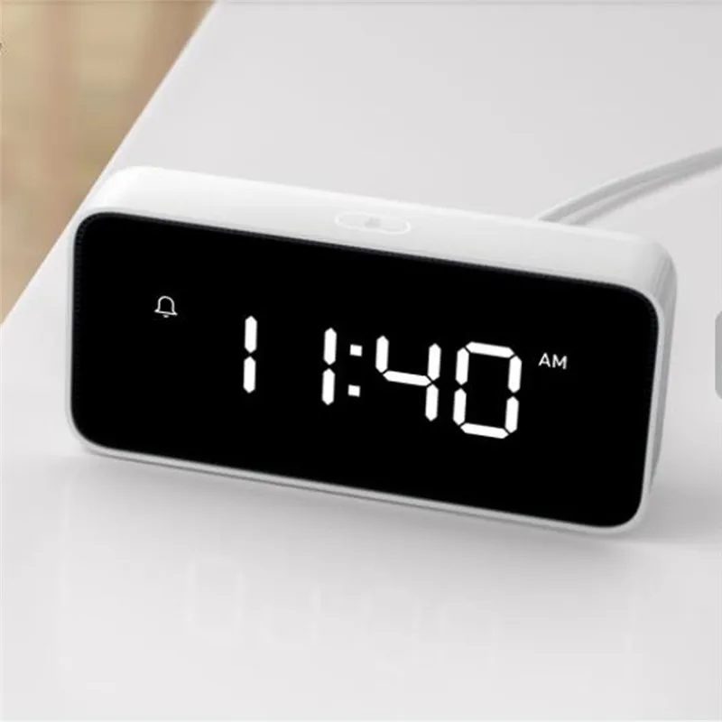 В наличии оригинальный Xiaomi mijia xiaoai смарт будильник для голосового вещания