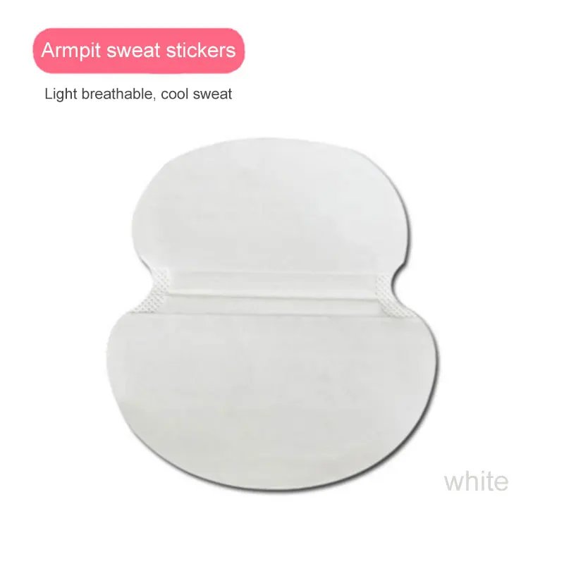 Белые и черные одноразовые прокладки для подмышек 10 шт. впитывающие