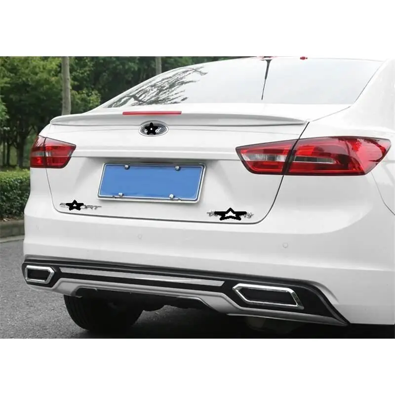 Модификация автозапчастей Модернизированный декоративный задний диффузор