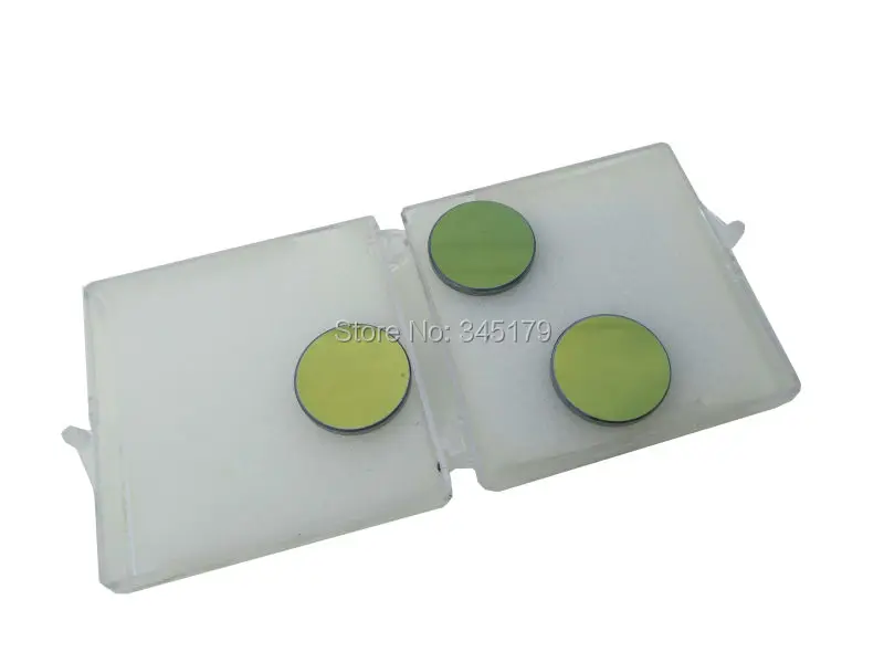 Отражающее зеркало 3 шт./лот диаметром 30 мм Si с золотым покрытием для лазерной