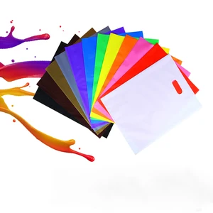 500 шт заказной логотип пластиковая сумка для покупок сумкаПодарочная пластиковая упаковка для одеждыподарок напечатанный логотип сумка с рекламой