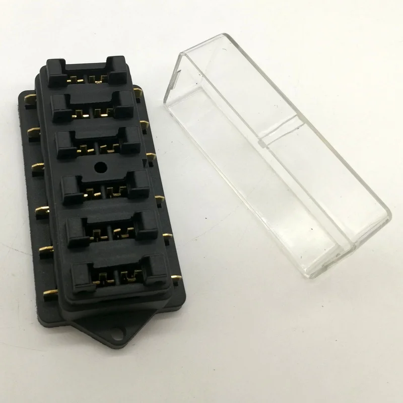 Универсальный блок предохранителей 12 В с 6 режимами держатель предохранителя