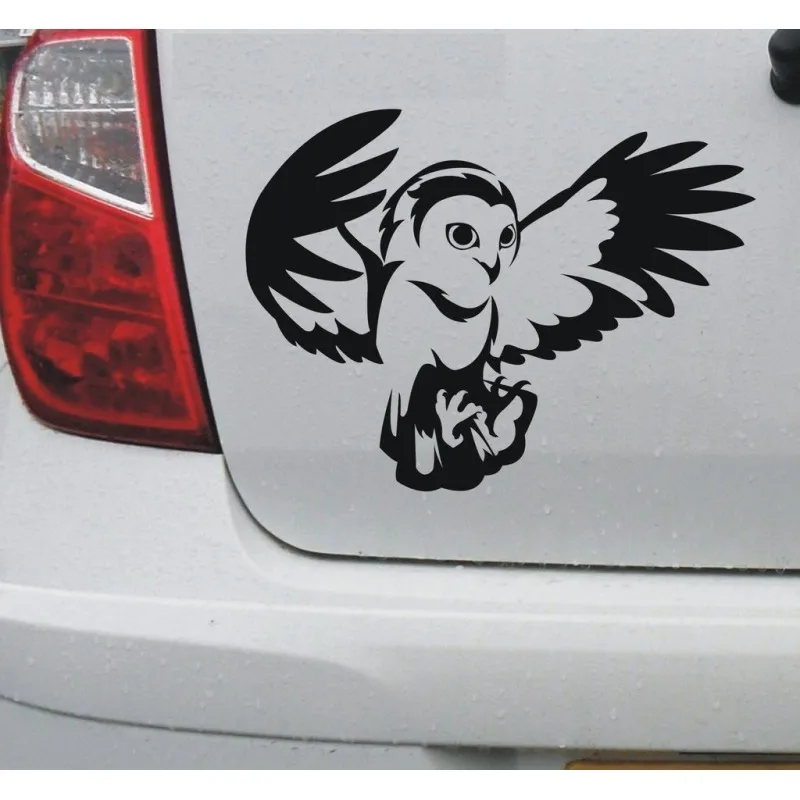 15 см широкоформатная наклейка с изображением совы на бампер автомобиля боковые