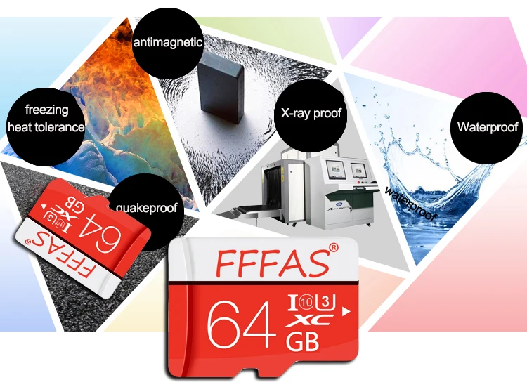 Карта памяти Micro SD класса 10, 8 ГБ, 16 ГБ, 32 ГБ, 64 ГБ, 128 ГБ, TF карта, высокоскоростная мини-карта, новая посылка, бесплатный адаптер