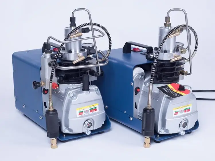 Регулируемый авто-стоп 4500PSI 300 бар 220 В Электрический воздушный компрессор высокого давления с водяным охлаждением