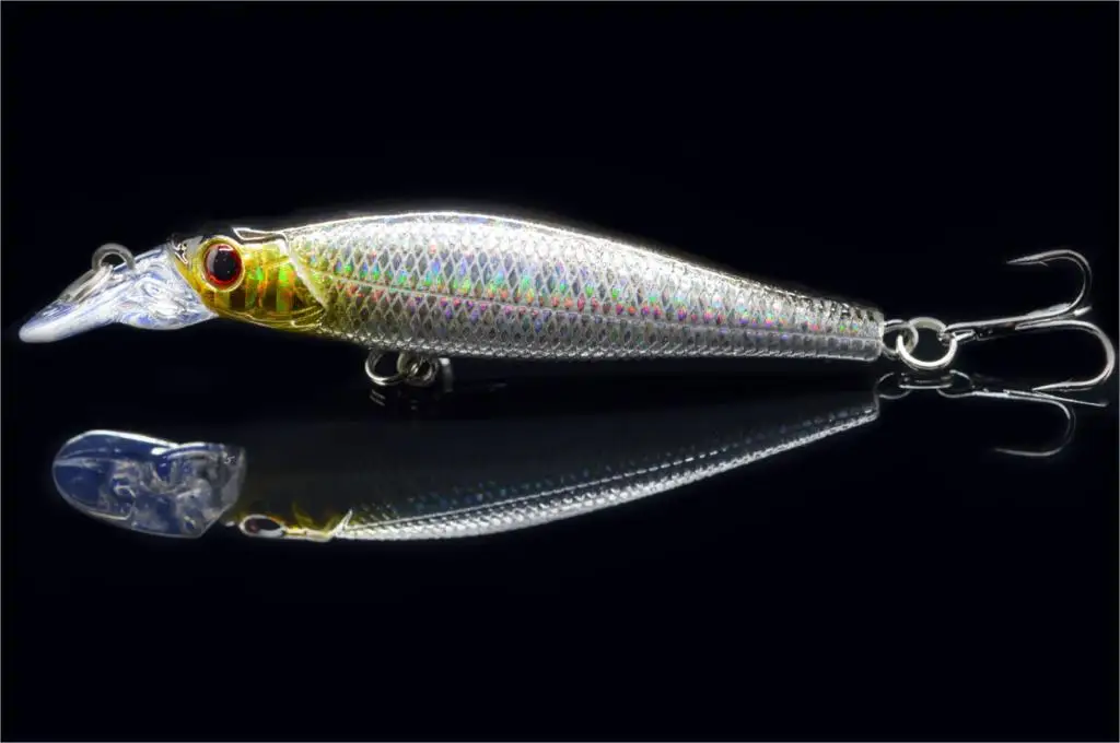 Гольян рыбалки приманку искусственные приманки воблер Fly с крюк swimbait Pesca 8 см г 5