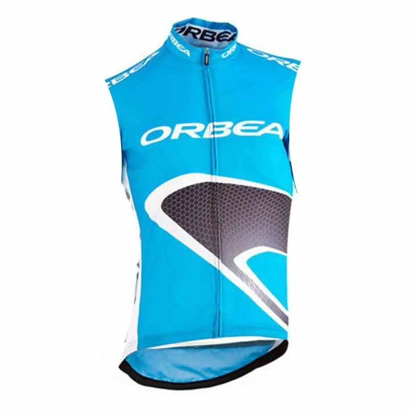 2018 быстросохнущие команда Orbea Мужская велосипед без рукавов Джерси одежда