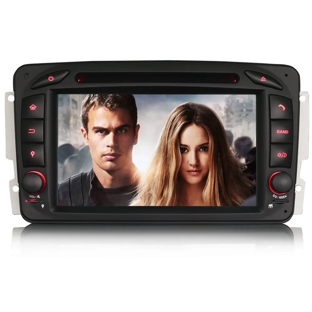 7 &quotAndroid 9 0 Pie OS автомобильный DVD Мультимедиа gps радио для Mercedes-Benz C-Class W203 S203 2000-2005 &amp