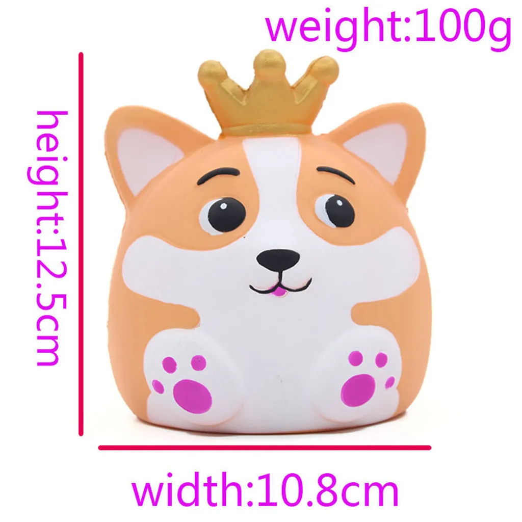 Горячие мягкие игрушки Kawaii Crown Beauty Slow Rising Squishies для снятия стресса детей кукла