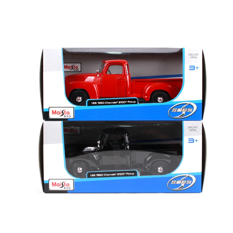 Модель автомобиля Maisto 1:25 1950 Chevy 3100 Металлическая машинка детские игрушки модель