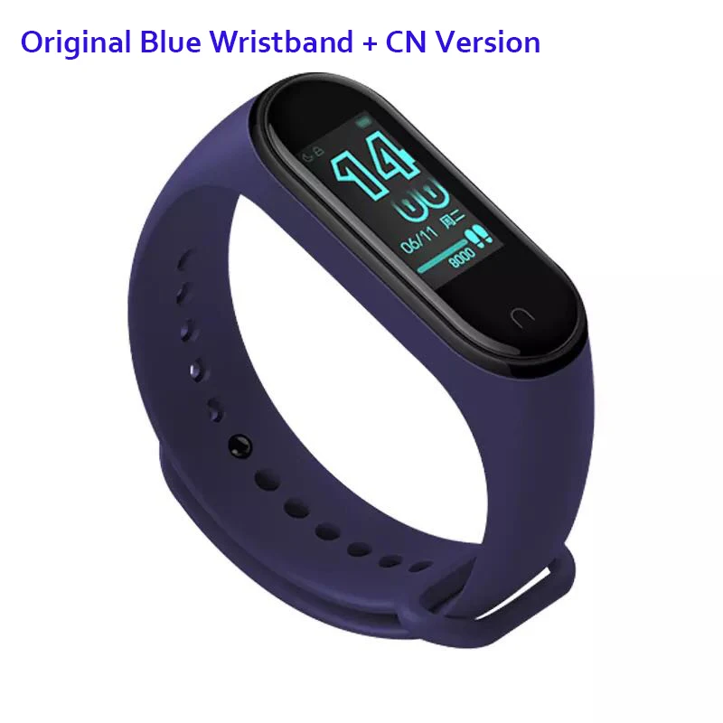 Set 2 Новейшие Смарт-часы Xiaomi mi Band 4 фитнес-браслет mi band 4 фитнес-трекер Шагомер Bluetooth 5,0 смарт-браслет Xio mi Watch - Цвет: Set 2