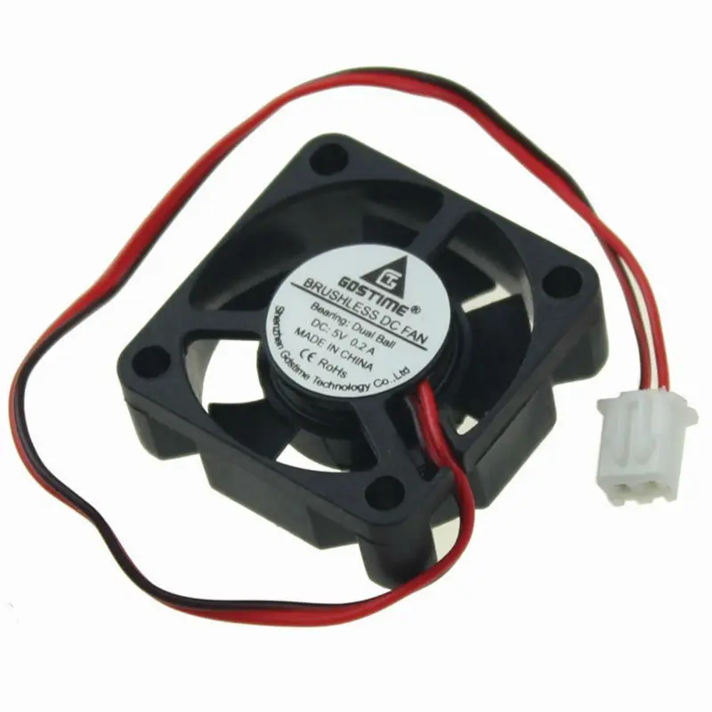 Вентилятор для 3D принтера Gdstime 3010 5 В 2 контакта 30x30x10 мм|3010 5v|fan 3010dc brushless |