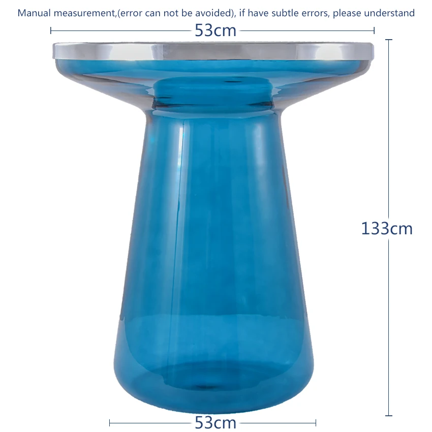 Круглый Чайный журнальный столик в скандинавском стиле металлическая верхняя
