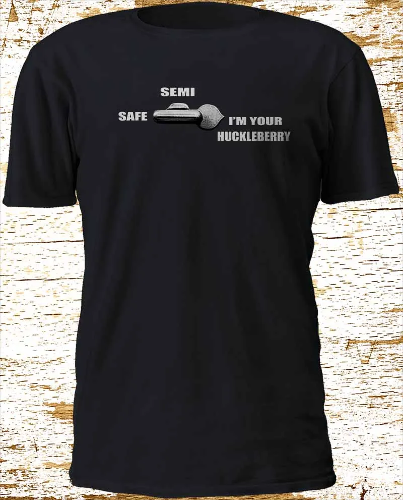 Safety Selector I'M Your Huckleberry T Shirt Doc Holiday Tombstone 2019 Summer Brand Casual Funny Cotton Short Sleeve T-Shirt | Мужская