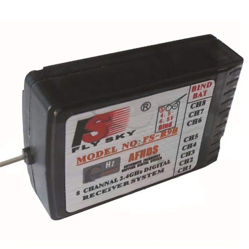 Радиоуправляемый приемник FlySky FS R9B 8Ch 2 4 ГГц 48 для передатчика TH9X частота 500 кГц