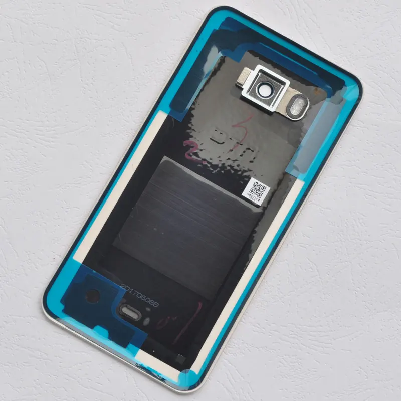 ZUCZUG стеклянный задний корпус для htc U11, чехол на батарейку, задняя крышка на дверь U11, запасная часть с объективом камеры+ клей+ логотип