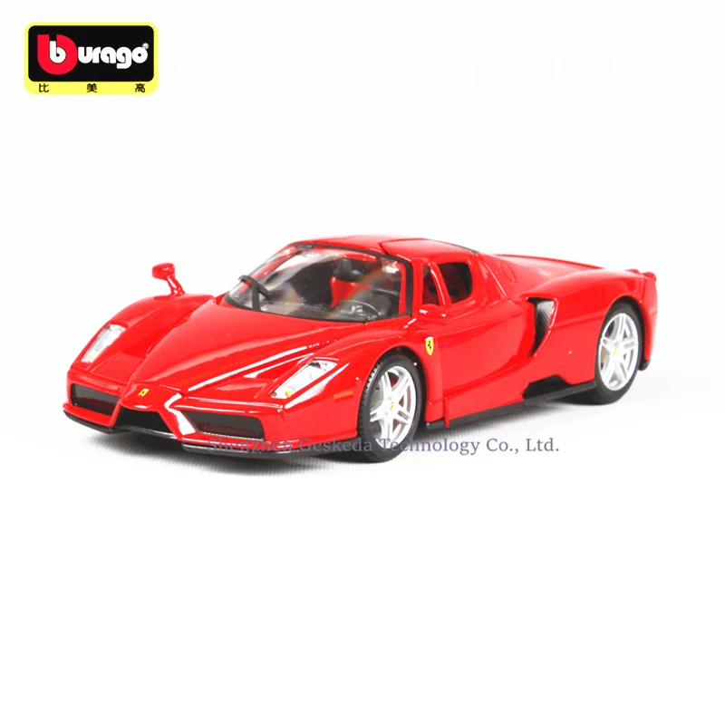 Bburago 1:24 Ferrari Enzo collection manufacturer authorized simulation alloy car model crafts decoration collection toy tools