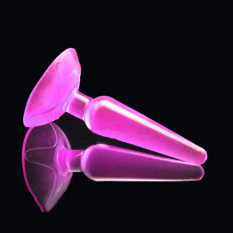2 шт. Анальная пробка фаллоимитатор анус секс-игрушки желе женские секс-товары