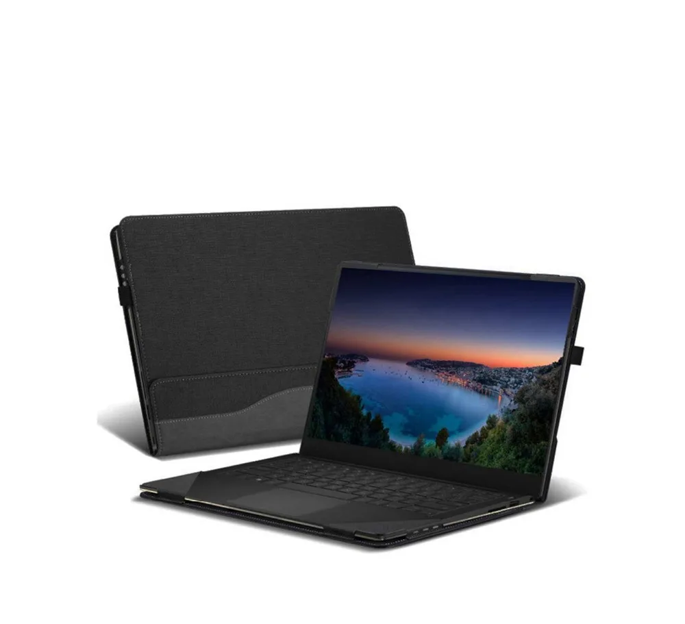 Чехол для lenovo Йога 710 15,6 дюймов из искусственной кожи чехол-книжка защитный чехол для ноутбука для йоги 710-15/hp x360 Envy 1" чехол для планшета