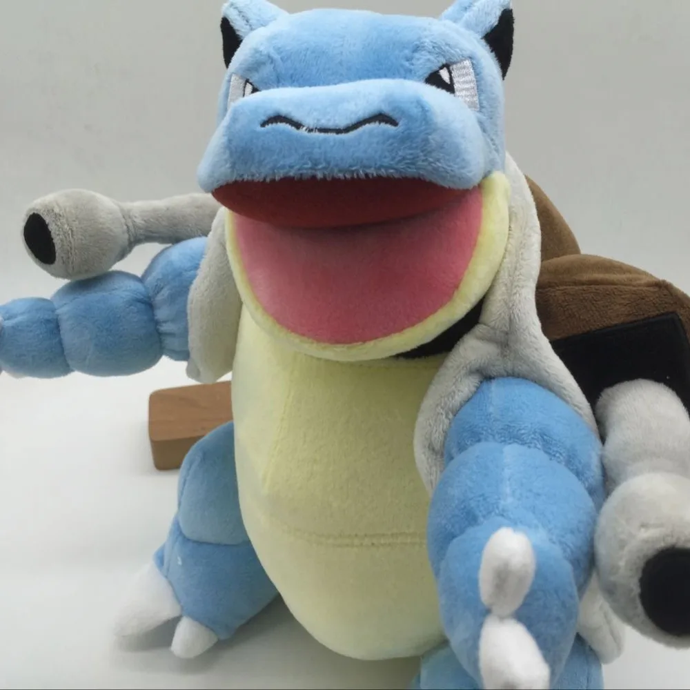 Blastoise плюшевая черепаха, милые игрушки для детей, подарок, мягкая качественная японская аниме Кукла