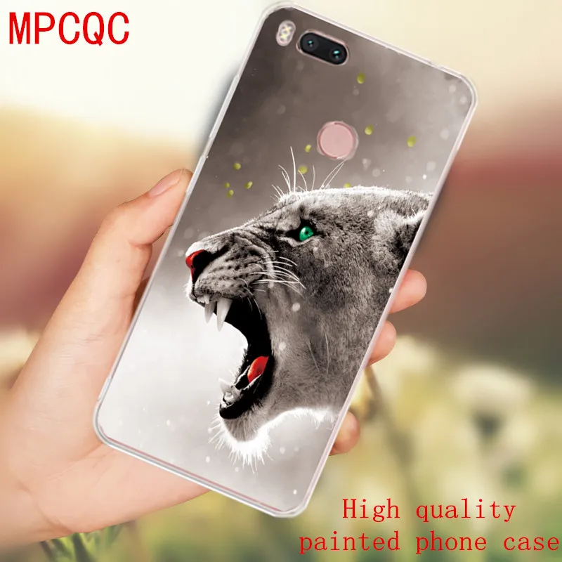 MPCQC TPU Silicon Phone Case for xiaomi Mi A2 Lite 5X or A1 6A 8 Redmi 5 plus S2 4X Note 5A pro Cats case |