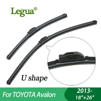 legua wiper blades for toyota avalon 2013 1826car wiperboneless windscreen windshield wipers car accessory