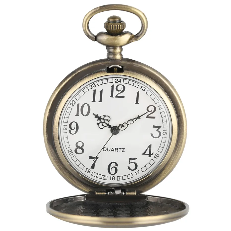 Часы кварцевые в античном стиле карманные изысканные Ретро часы с подвеской