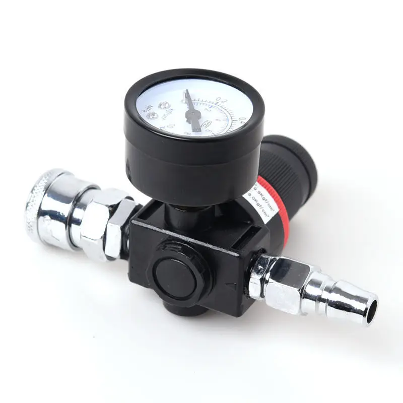 Воздушный пистолет-распылитель краскопульт манометр и встроенный фильтр для