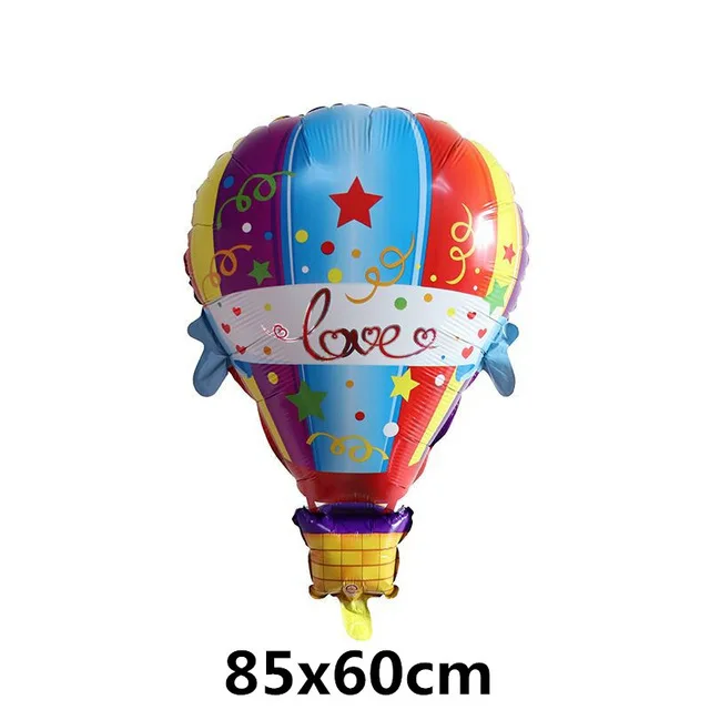 hot air balloon 2 шт Гавайские Луау вечерние воздушные шары летние фруктовые круглые воздушные шары из фольги ананас Пальма первый день рождения Декор Детская игрушка подарок - Цвет: hot air balloon