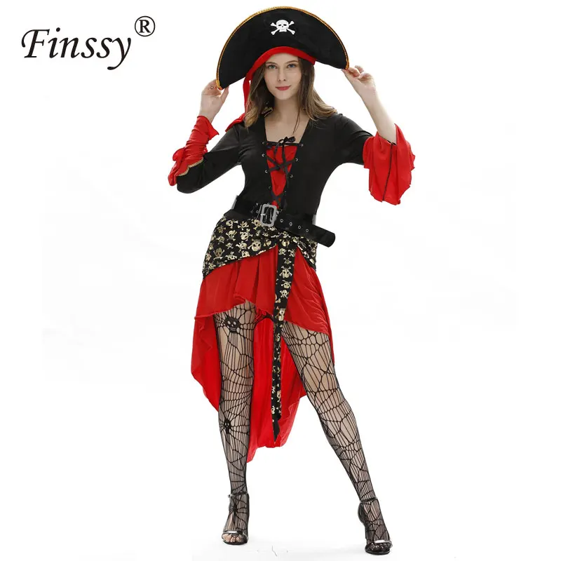 Пиратские костюмы Необычные карнавальные для представлений сексуальный костюм