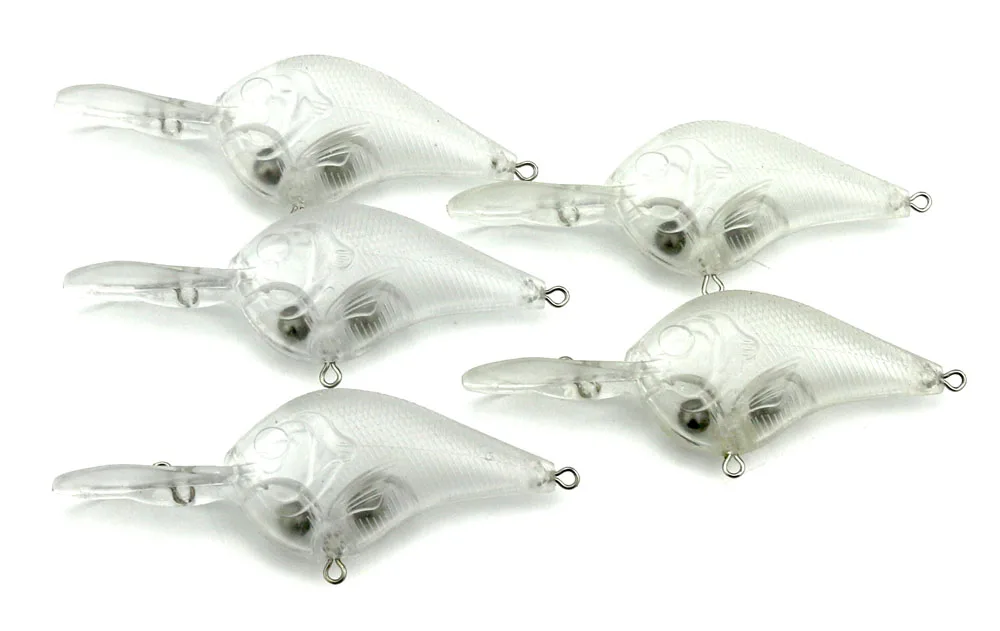 

10pcs Unpainted Crank bait Fishing Lure Body 1/3 OZ Blank lures