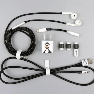 Модный кабель для защиты от скручивания кабеля USB зарядки и передачи данных