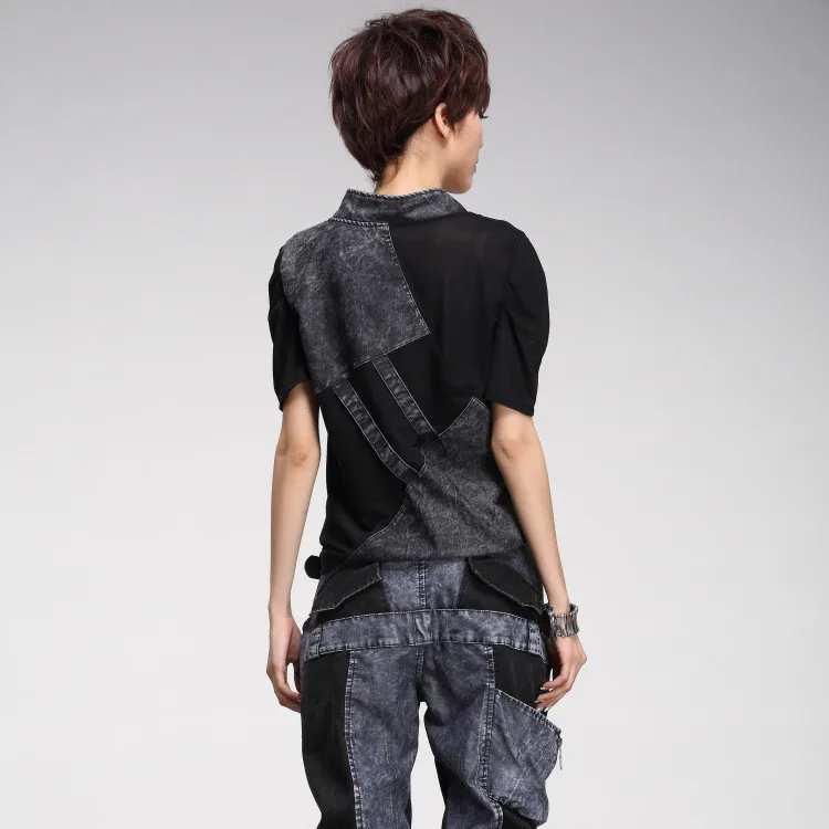 Женская свободная футболка большого размера женская с коротким рукавом со